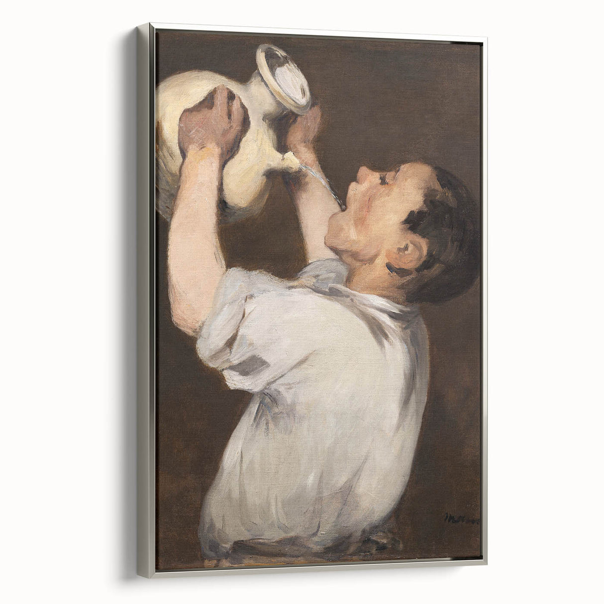 Édouard Manet's Boy with Pitcher - Classic Impressionist Portrait Art