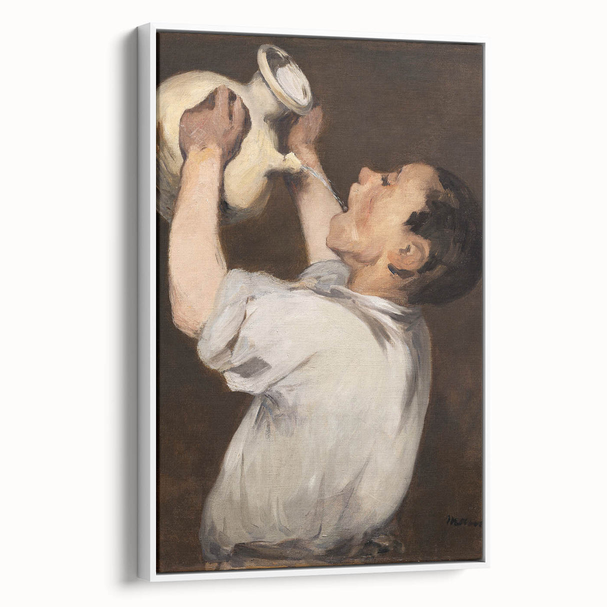 Édouard Manet's Boy with Pitcher - Classic Impressionist Portrait Art