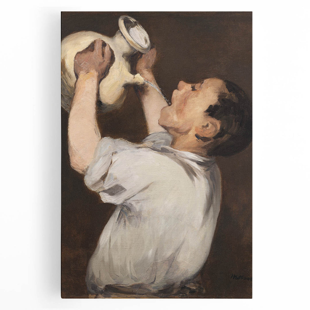 Édouard Manet's Boy with Pitcher - Classic Impressionist Portrait Art