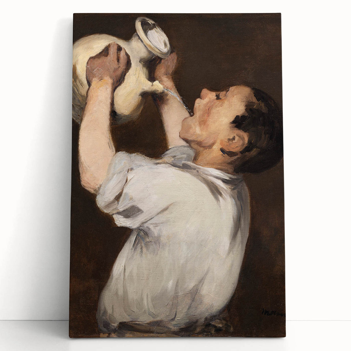 Édouard Manet's Boy with Pitcher - Classic Impressionist Portrait Art
