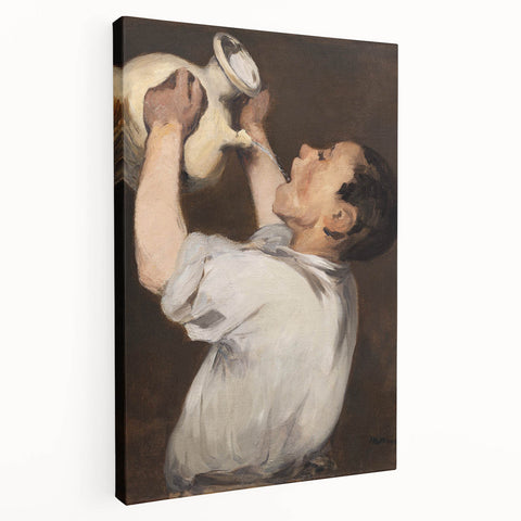 Édouard Manet's Boy with Pitcher - Classic Impressionist Portrait Art
