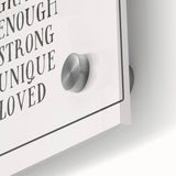 Kids Affirmation Nursery Wall Art – Baby Room Decor & Motivational Print