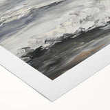 Rolled canvas showcasing a vibrant African landscape design with rich colors and intricate details, securely packaged in a durable cardboard tube for optimal protection.