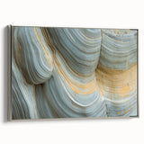 Landscape art painting featuring a vibrant floral scene on a framed canvas, ideal for adding color to a living room.