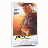Retro Indiana Jones Last Crusade Poster Art - Vintage Adventure Prints