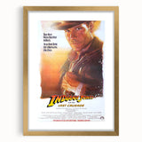 Retro Indiana Jones Last Crusade Poster Art - Vintage Adventure Prints