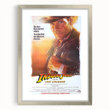 Retro Indiana Jones Last Crusade Poster Art - Vintage Adventure Prints