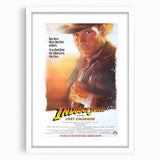 Retro Indiana Jones Last Crusade Poster Art - Vintage Adventure Prints