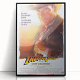Retro Indiana Jones Last Crusade Poster Art - Vintage Adventure Prints