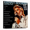 Retro Kenny Rogers Greatest Hits Poster - Vintage Wall Art
