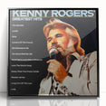 Retro Kenny Rogers Greatest Hits Poster - Vintage Wall Art