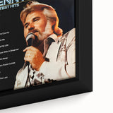 Retro Kenny Rogers Greatest Hits Poster - Vintage Wall Art