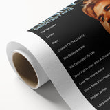 Retro Kenny Rogers Greatest Hits Poster - Vintage Wall Art