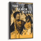 The Black Keys Concert Poster Art – Retro Rock Wall Decor