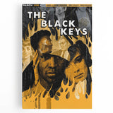The Black Keys Concert Poster Art – Retro Rock Wall Decor
