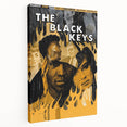 The Black Keys Concert Poster Art – Retro Rock Wall Decor
