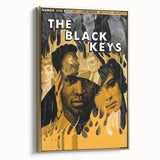 The Black Keys Concert Poster Art – Retro Rock Wall Decor