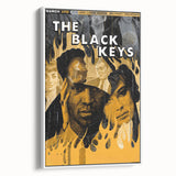 The Black Keys Concert Poster Art – Retro Rock Wall Decor