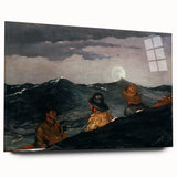 Dramatic Realism Seascape | Kissing the Moon by Winslow Homer Print
