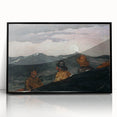Dramatic Realism Seascape | Kissing the Moon by Winslow Homer Print