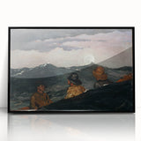 Dramatic Realism Seascape | Kissing the Moon by Winslow Homer Print
