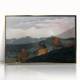Dramatic Realism Seascape | Kissing the Moon by Winslow Homer Print
