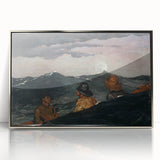 Dramatic Realism Seascape | Kissing the Moon by Winslow Homer Print