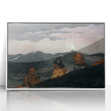 Dramatic Realism Seascape | Kissing the Moon by Winslow Homer Print