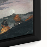 Dramatic Realism Seascape | Kissing the Moon by Winslow Homer Print