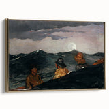 Dramatic Realism Seascape | Kissing the Moon by Winslow Homer Print