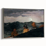 Dramatic Realism Seascape | Kissing the Moon by Winslow Homer Print