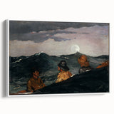 Dramatic Realism Seascape | Kissing the Moon by Winslow Homer Print