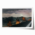 Dramatic Realism Seascape | Kissing the Moon by Winslow Homer Print