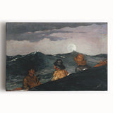 Dramatic Realism Seascape | Kissing the Moon by Winslow Homer Print