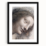 Leonardo da Vinci: The Head of the Virgin Renaissance Art Print