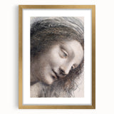 Leonardo da Vinci: The Head of the Virgin Renaissance Art Print