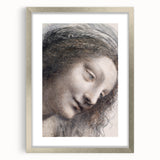 Leonardo da Vinci: The Head of the Virgin Renaissance Art Print