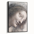 Leonardo da Vinci: The Head of the Virgin Renaissance Art Print