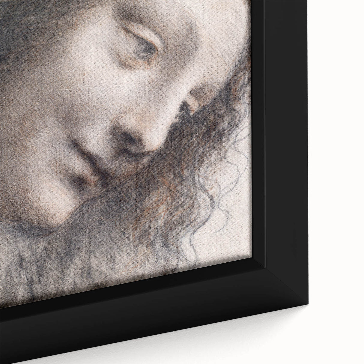 Leonardo da Vinci: The Head of the Virgin Renaissance Art Print