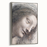 Leonardo da Vinci: The Head of the Virgin Renaissance Art Print