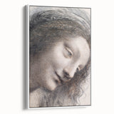 Leonardo da Vinci: The Head of the Virgin Renaissance Art Print