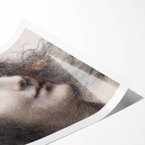 Leonardo da Vinci: The Head of the Virgin Renaissance Art Print
