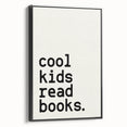 Cool Kids Read Books - Boys Room Wall Art Kids Wall Art Prints
