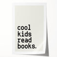 Cool Kids Read Books - Boys Room Wall Art Kids Wall Art Prints