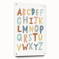 ABC Alphabet - Kids Educational Wall Art Pastel Learning Print