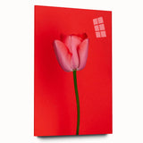 Large abstract wall art on acrylic glass featuring swirling blue and green tones, ideal for bedroom or dining room decor.