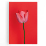 Large black and white abstract depiction of spring on stretched canvas, ideal for kitchen wall art.