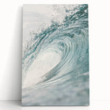 Large black and white stretched canvas featuring a minimalist summer tree design, ideal for kitchen wall art.