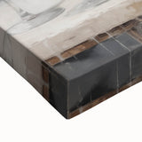 Large art of a winter landscape on stretched canvas in black and white, suitable for bedroom wall decor.