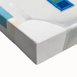 Large art canvas featuring a black and white landscape painting, ideal for bedroom wall decor.